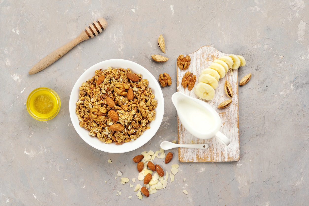 Cinnamon Banana Nut Granola