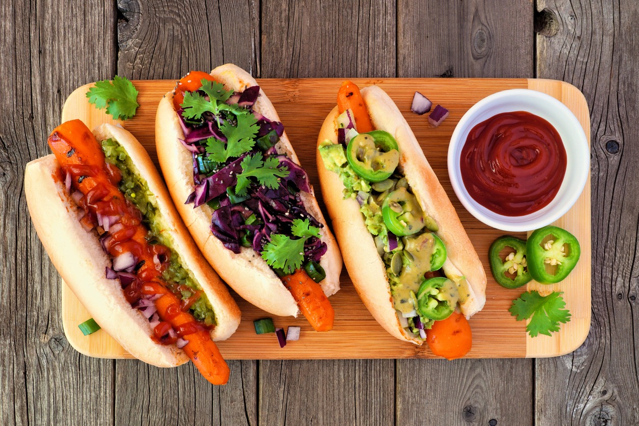 Veggie Chili Dogs