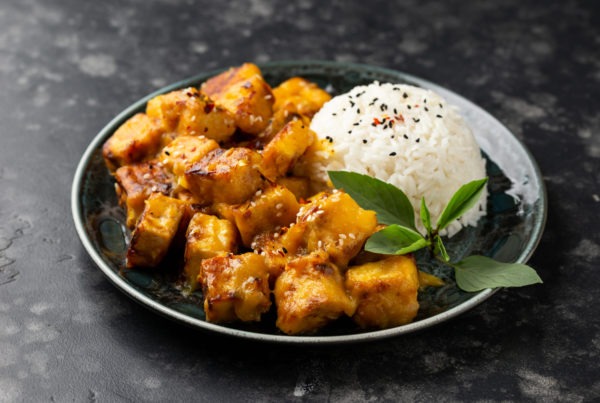 sticky tofu